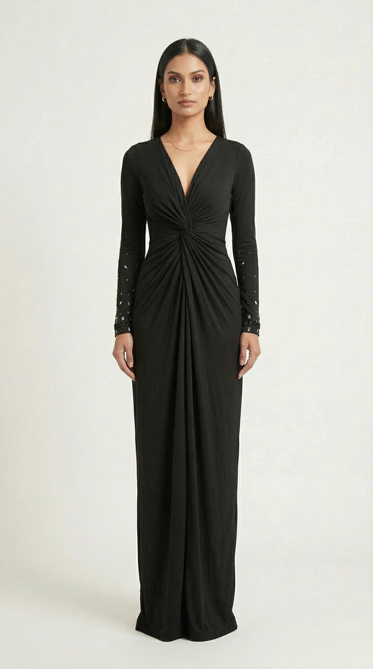 Fluid Drape Dress