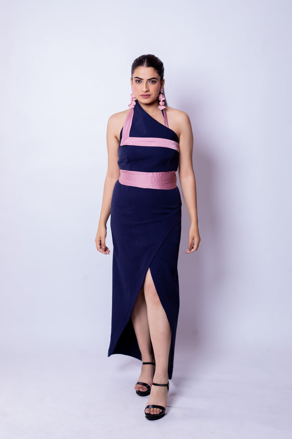 Navy Blue/ Pink