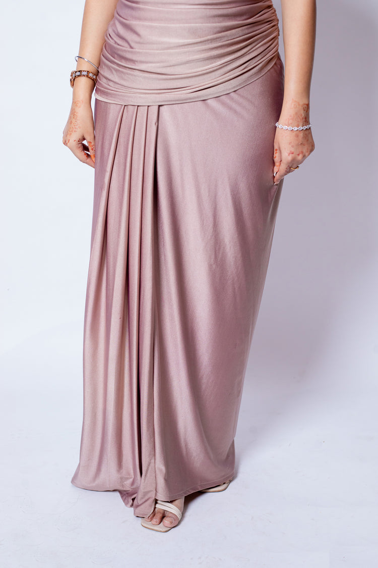 SIENNA DRAPE DRESS