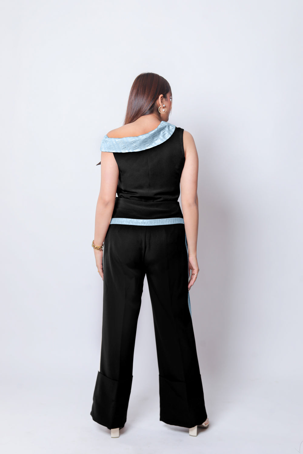 Black/ Sky Blue