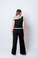 Black/ Sky Blue