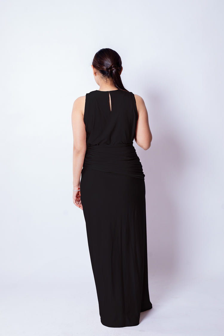 SIENNA DRAPE DRESS