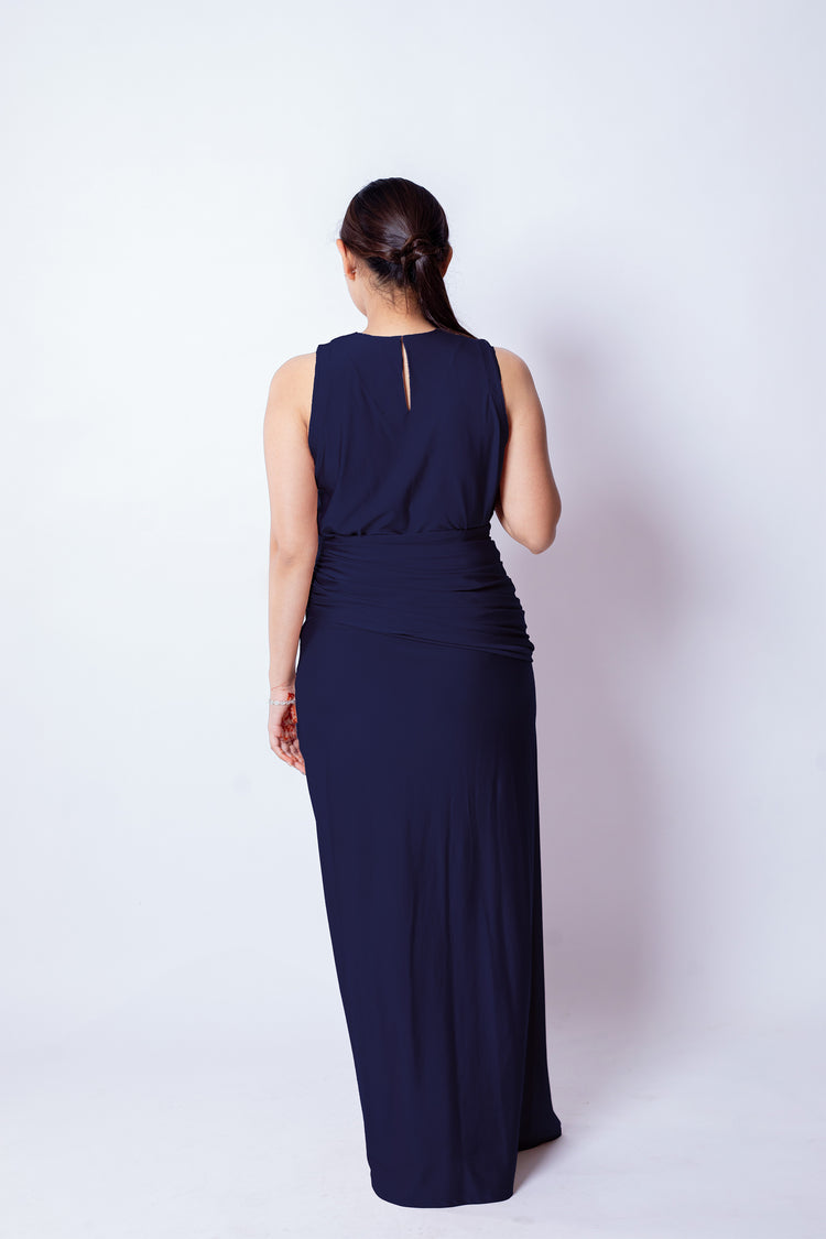 SIENNA DRAPE DRESS