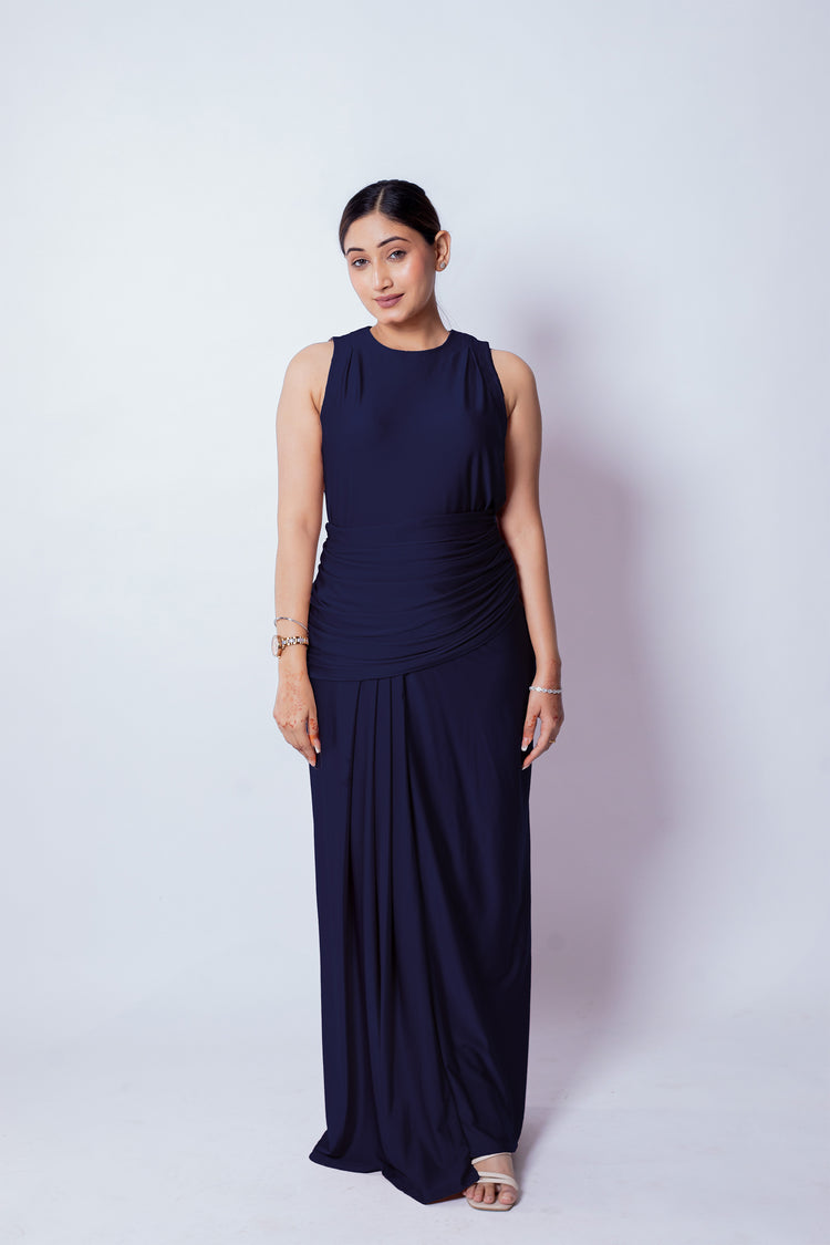 SIENNA DRAPE DRESS