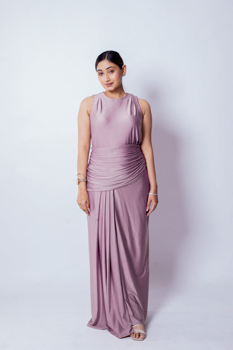SIENNA DRAPE DRESS