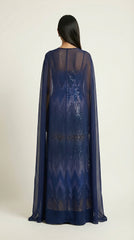 Iris Ombre Dress with Shacket