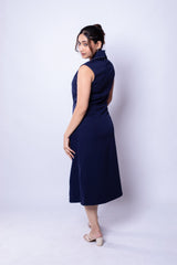 Navy Blue/ Ivory