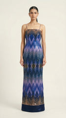 Iris Ombre Dress with Shacket