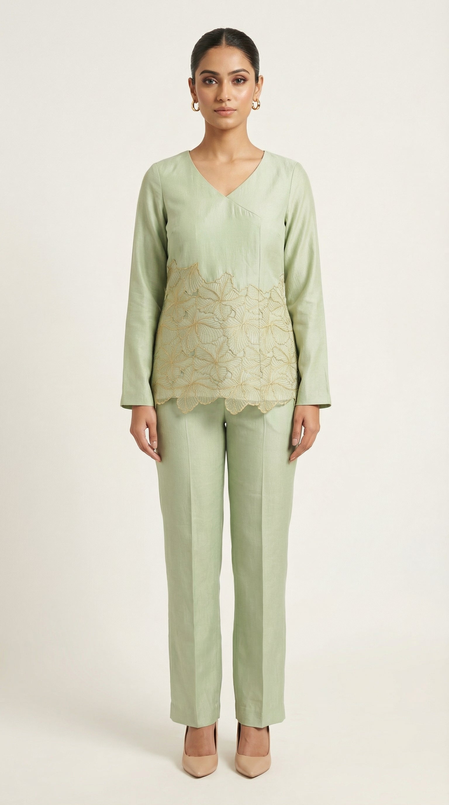 Pastel Leaf Set