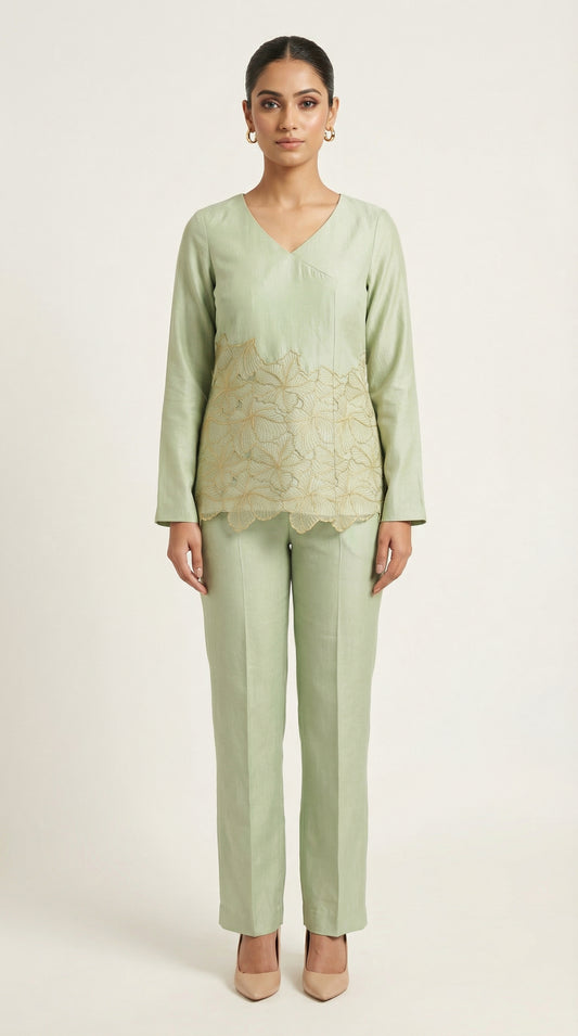 Pastel Leaf Set