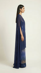 Iris Ombre Dress with Shacket