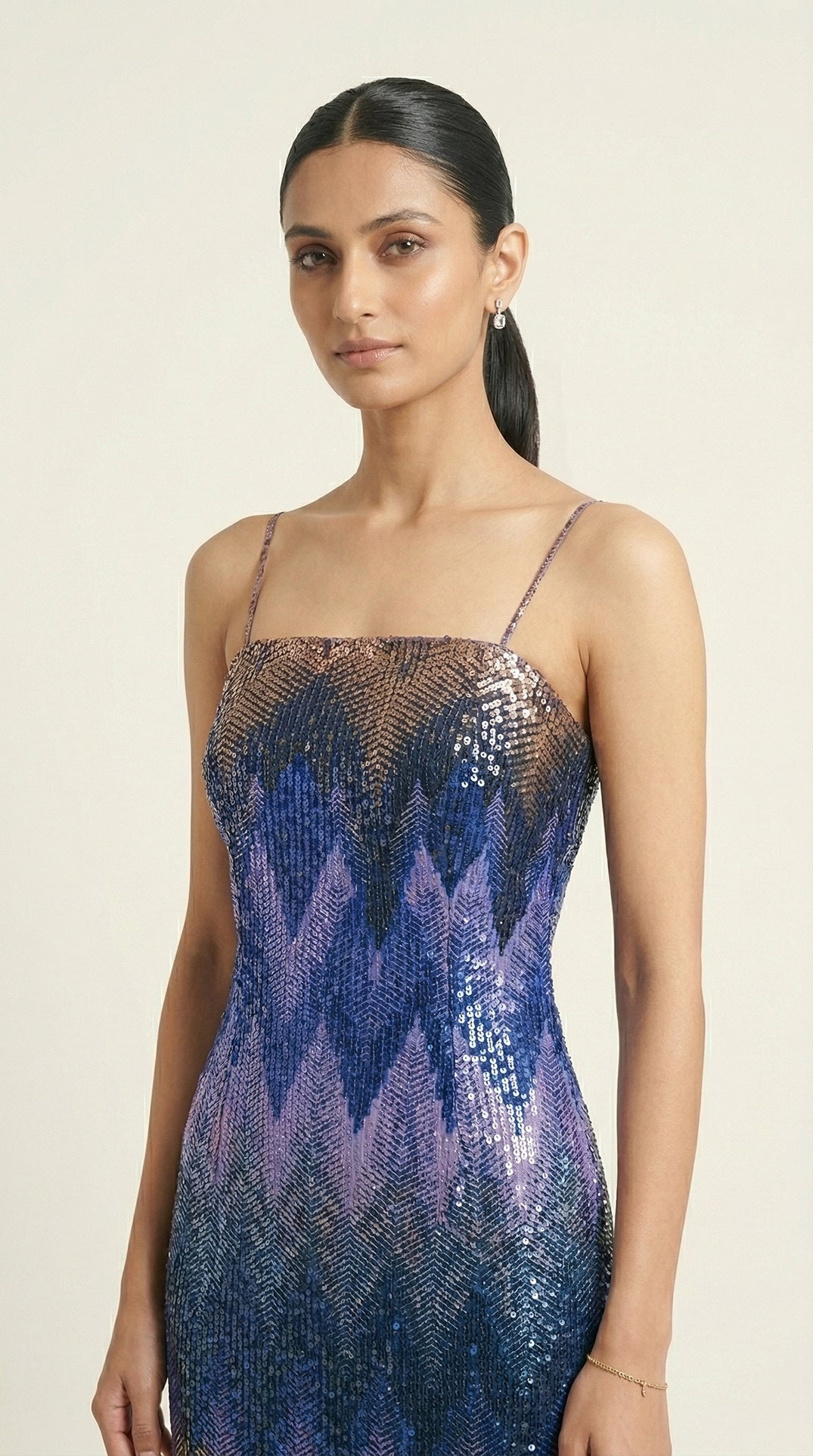 Iris Ombre Dress with Shacket