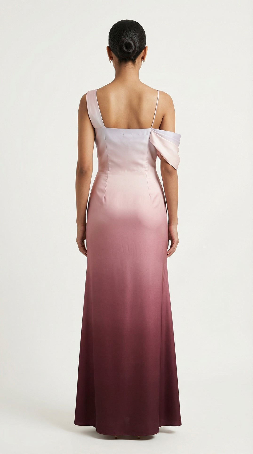 Ombre Satin Gown