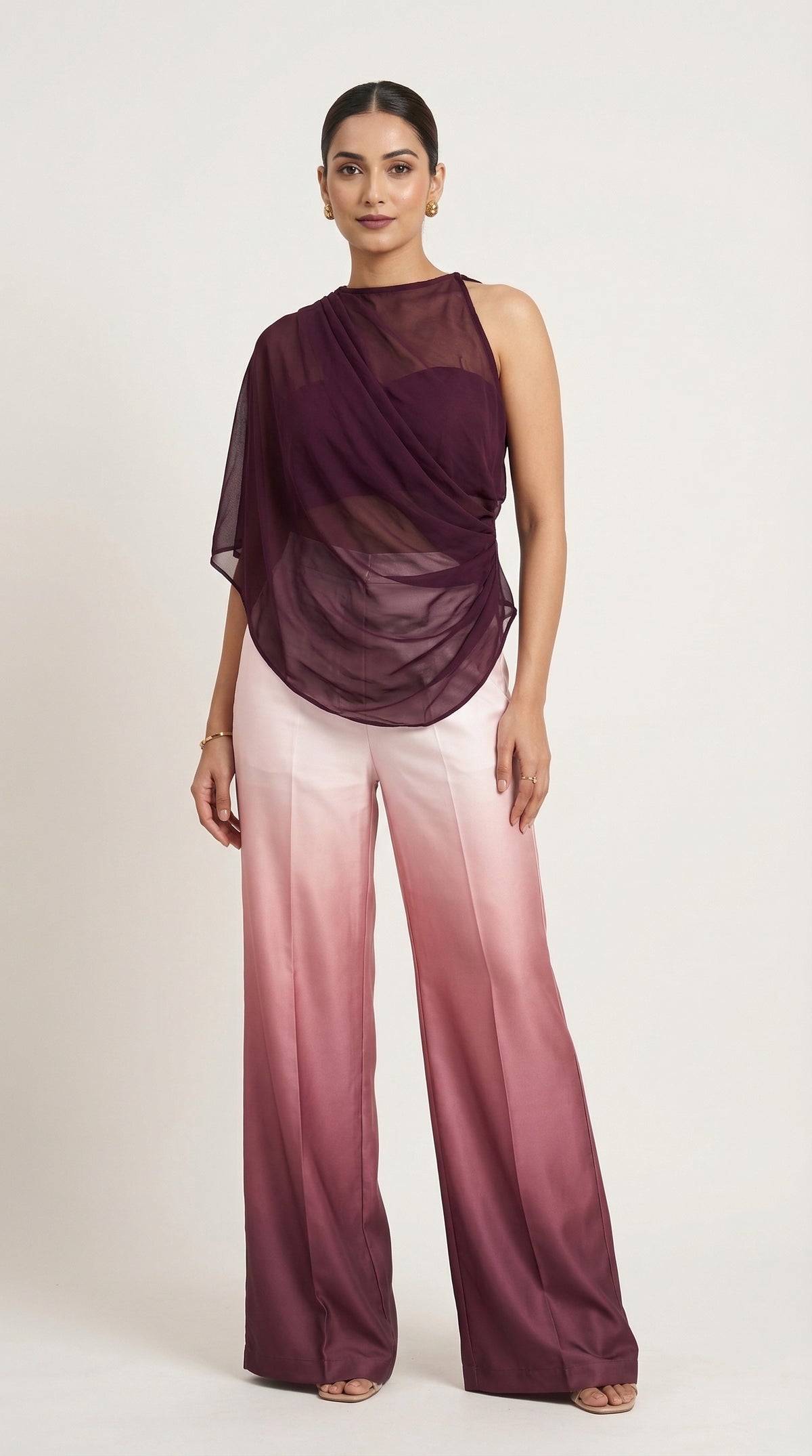 Dual Mood Wide-Leg Trousers