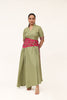 Whirl Of Petals Dress ( WITH BELT)