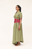Whirl Of Petals Dress ( WITH BELT)