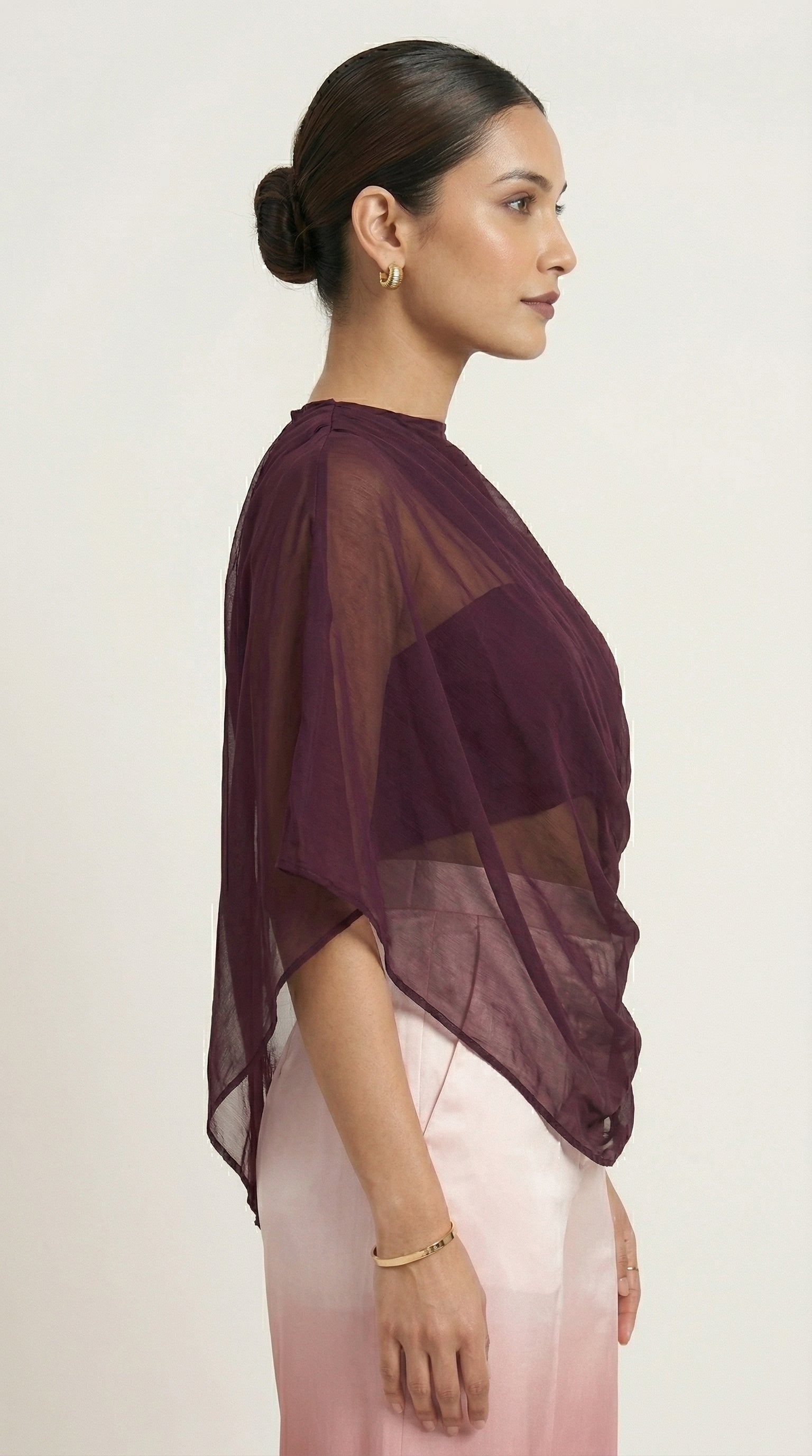 Dual mood Drape Top (with Bustier)