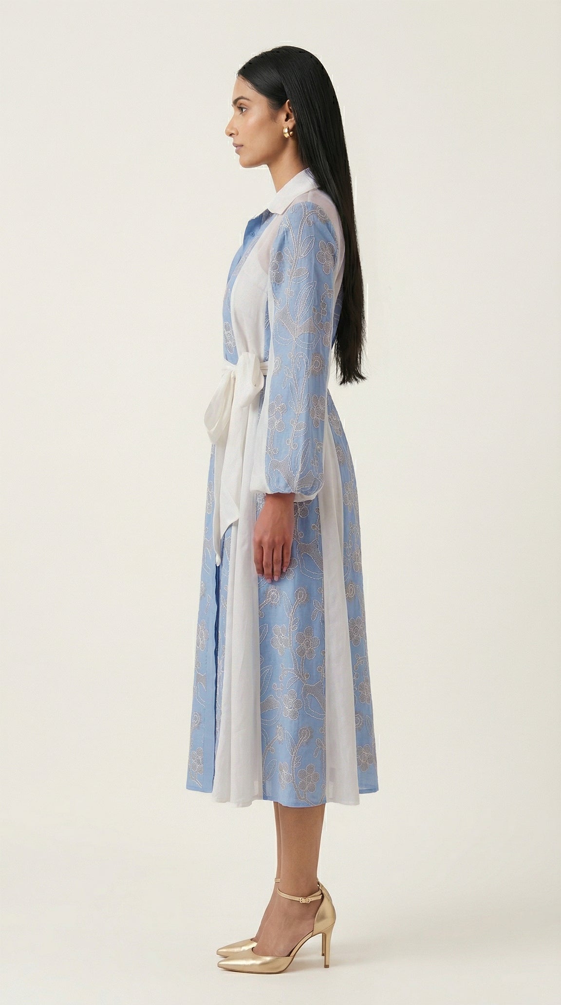 Panelled Shift Dress