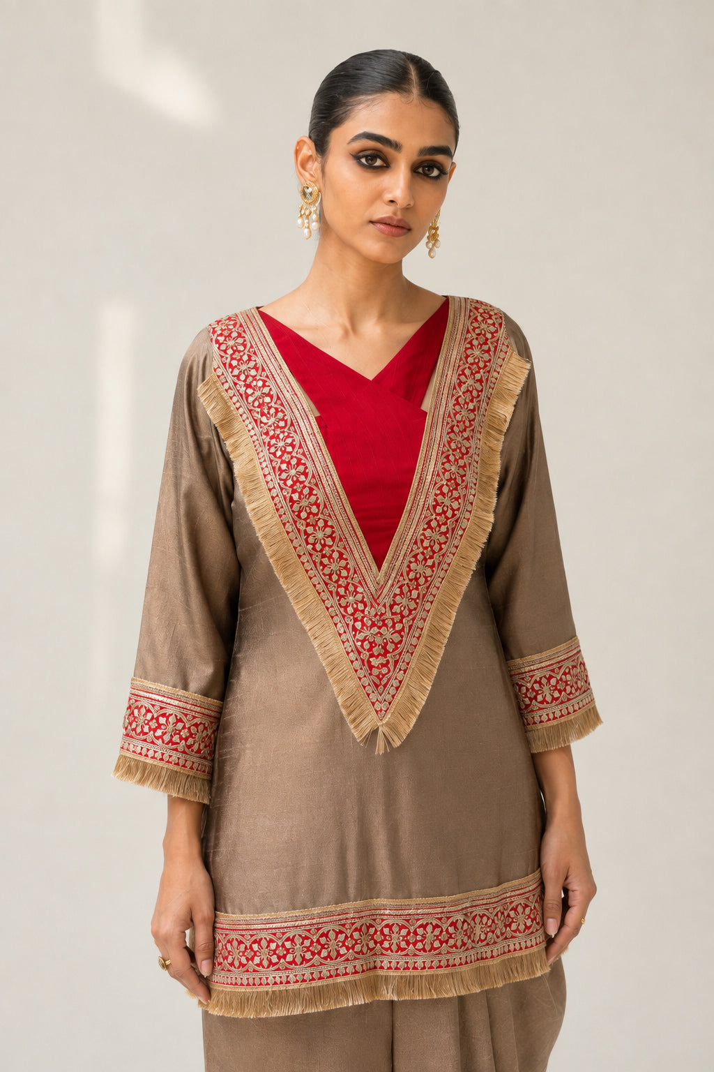 Adaa Draped Set