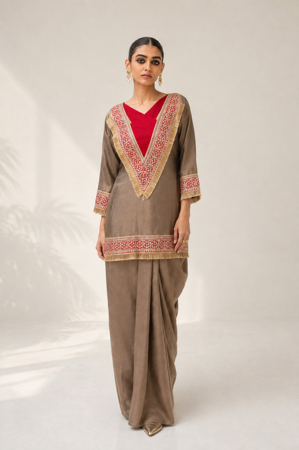 Adaa Draped Set