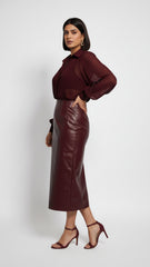 Wine Sheer & Leather Set